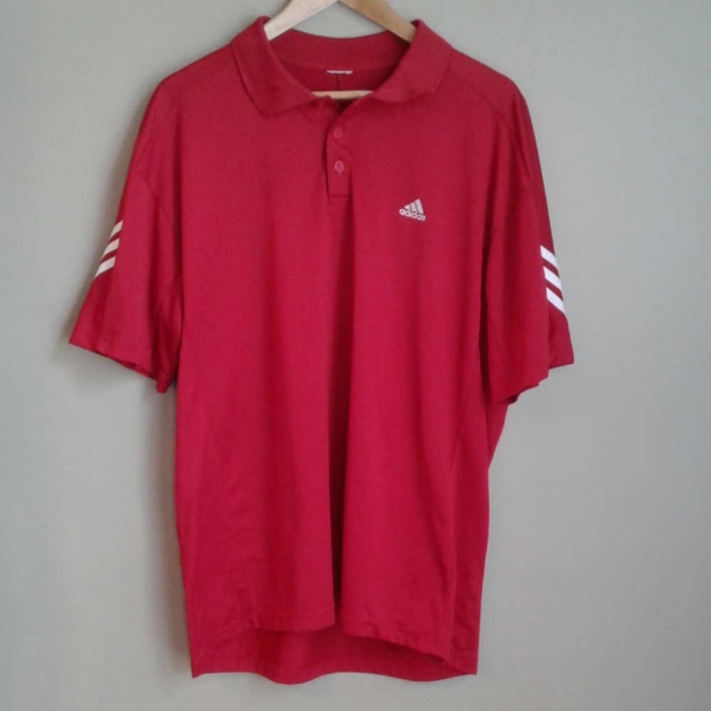 Adidas men's red shirt Size Xl